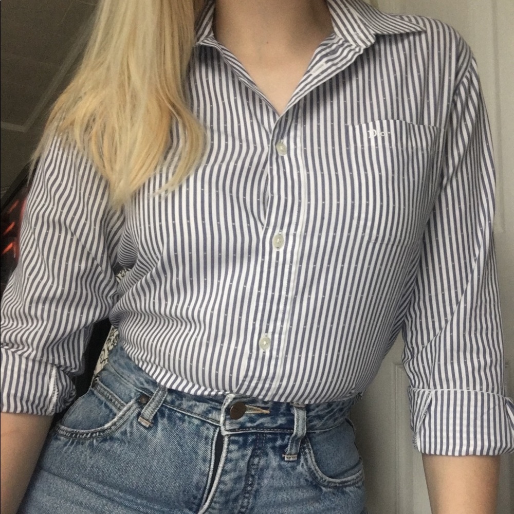 Dior Button Up Top